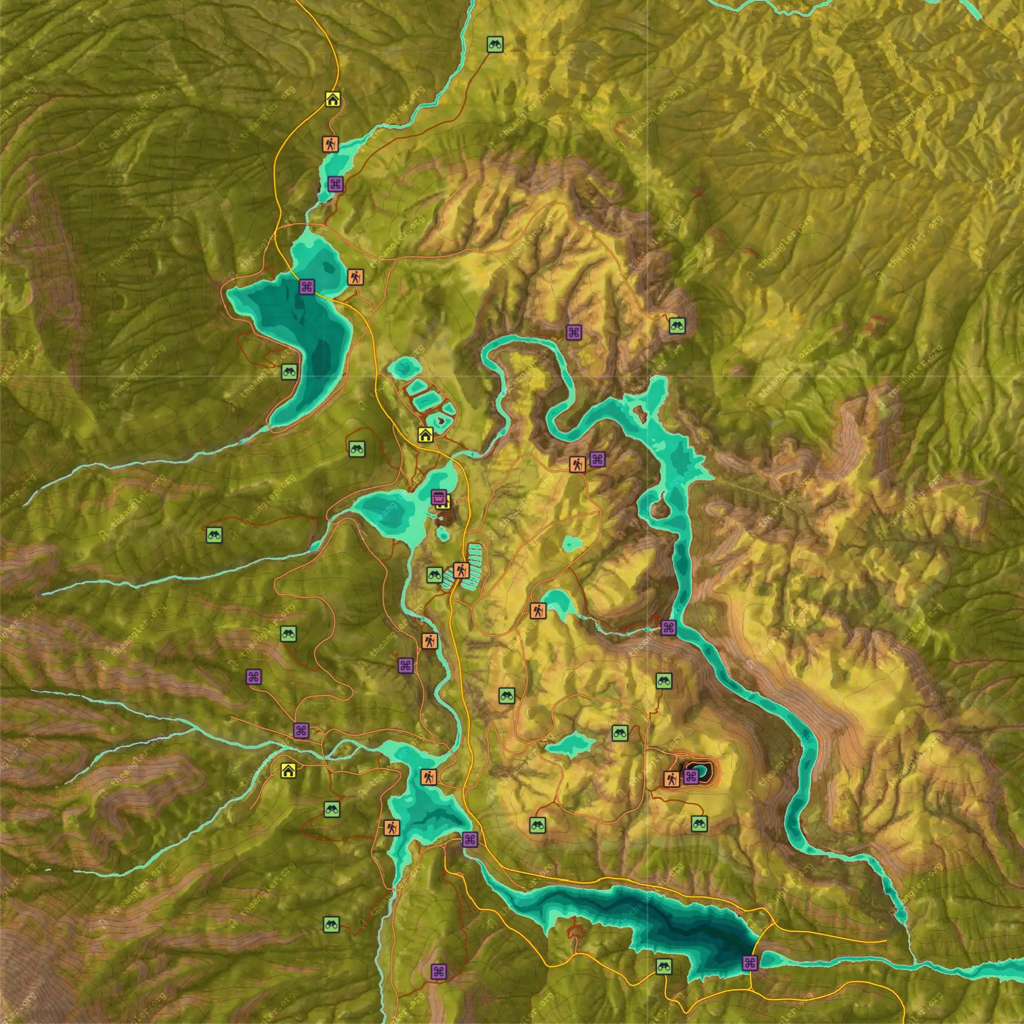 Izilo Zasendulo Complete Map - COTW: The Angler Wiki