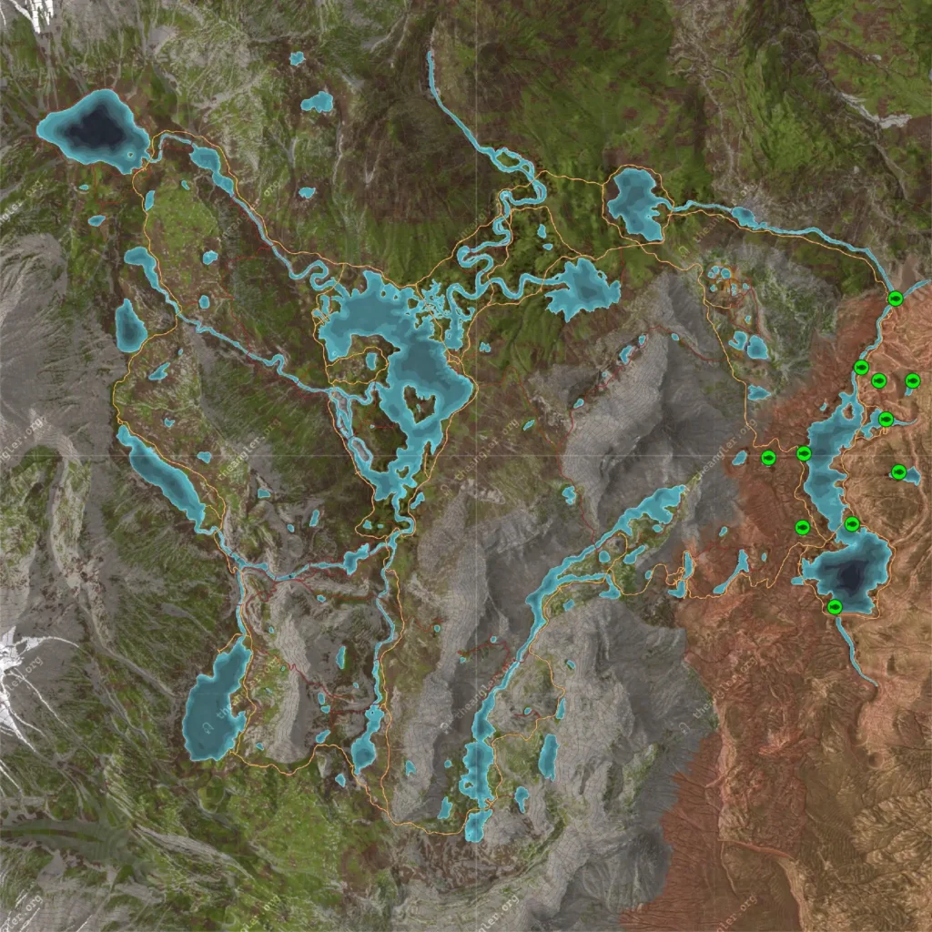 Diamond Hotspot locations for Bluegill.