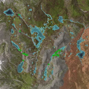 Cutthroat Trout Hotspots Map
