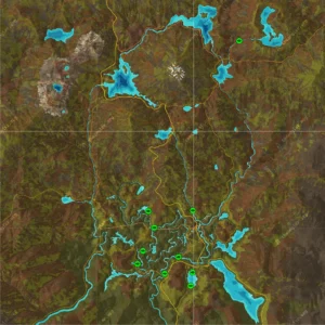 Dolly Varden Trout Hotspots Map