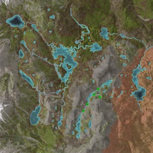 Kokanee Salmon Hotspots Map