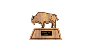 American Bison Figure in Call of the Wild: The Angler