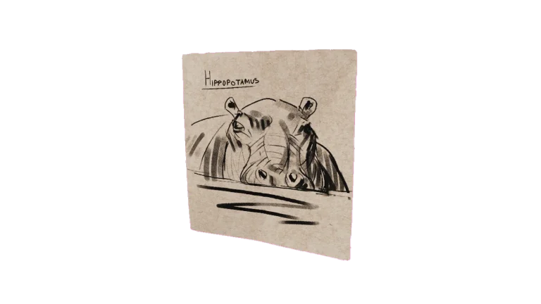 Hippopotamus in Call of the Wild: The Angler
