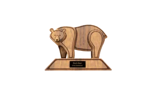 Black Bear Figure in Call of the Wild: The Angler