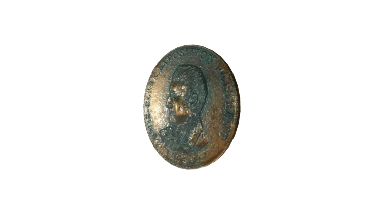 Lewis and Clark Exposition Gold Dollar in Call of the Wild: The Angler