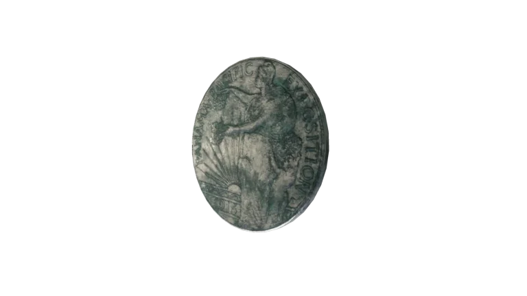 Panama-Pacific Half Dollar in Call of the Wild: The Angler
