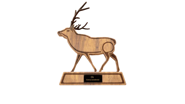 Elk Figure in Call of the Wild: The Angler