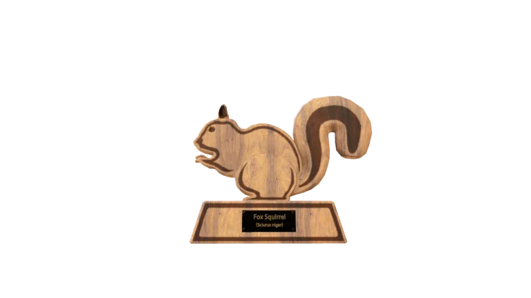Fox Squirrel Figure in Call of the Wild: The Angler