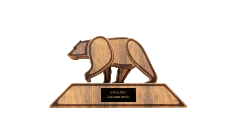 Grizzly Bear Figure in Call of the Wild: The Angler