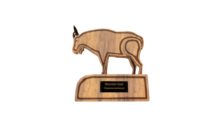 Mountain Goat Figure in Call of the Wild: The Angler