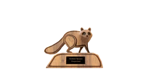 Raccoon Figure in Call of the Wild: The Angler