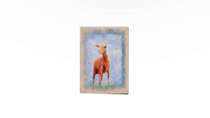 Collectible Painting 19 – Cabra Malagueña Goat in Call of the Wild: The Angler