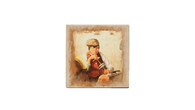 Collectible Painting 1 – Espeto de Sardinas in Call of the Wild: The Angler
