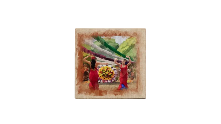Collectible Painting 6 – Feria de Agosto in Call of the Wild: The Angler