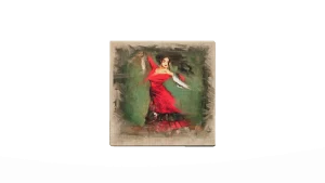 Collectible Painting 7 – Flamenco Dress in Call of the Wild: The Angler