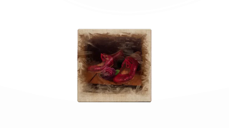 Collectible Painting 8 – Flamenco Shoes in Call of the Wild: The Angler