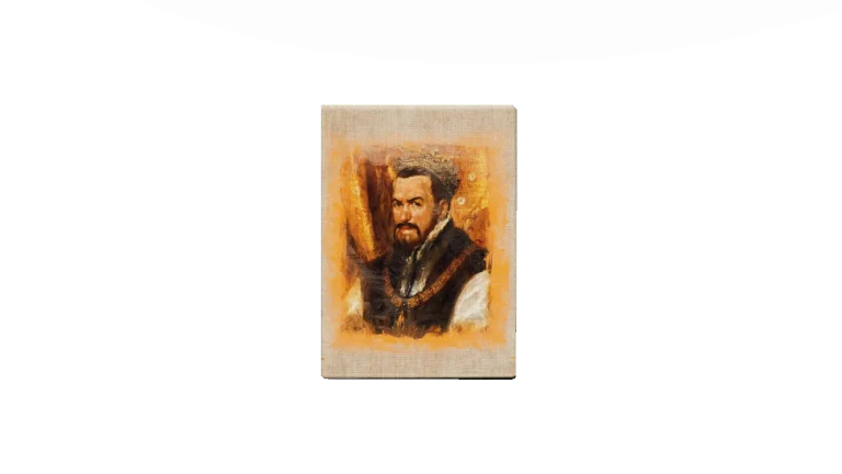 Collectible Painting 17 – King Hugo in Call of the Wild: The Angler